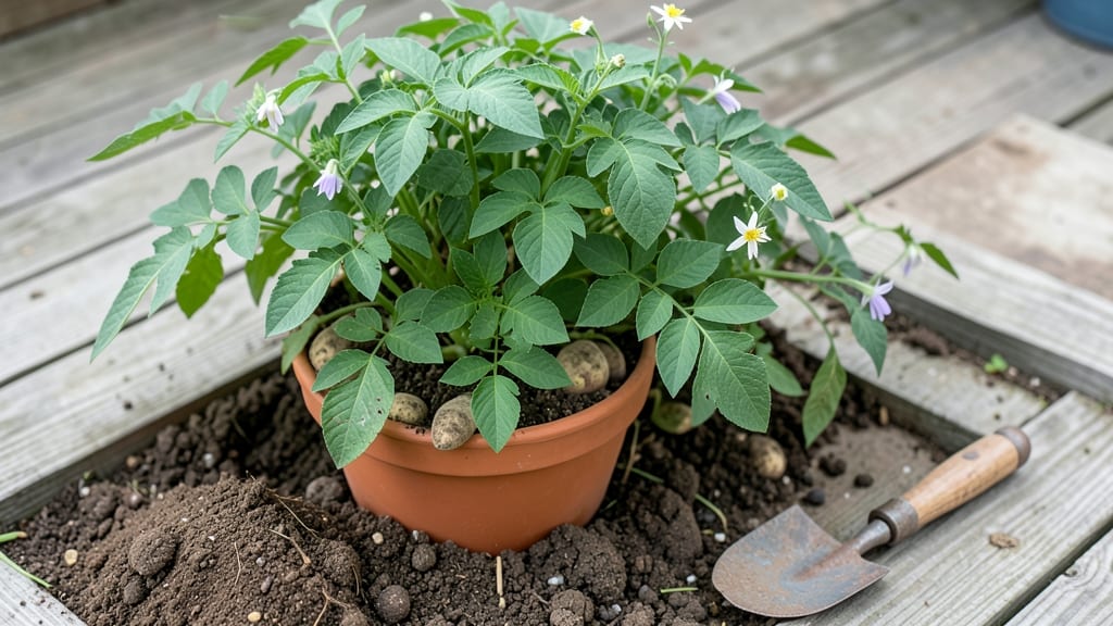 How to Hill Potatoes in a Container: Space-Saving Method for Bountiful Harvests