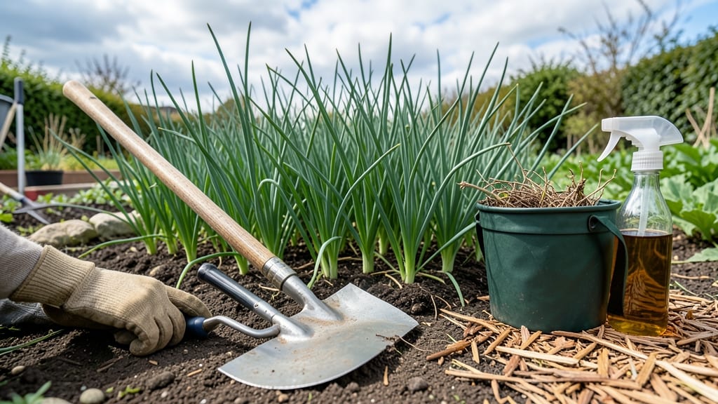 How to Get Rid of Yard Onions: Boiling Water Barrier That Smothers Roots Fast