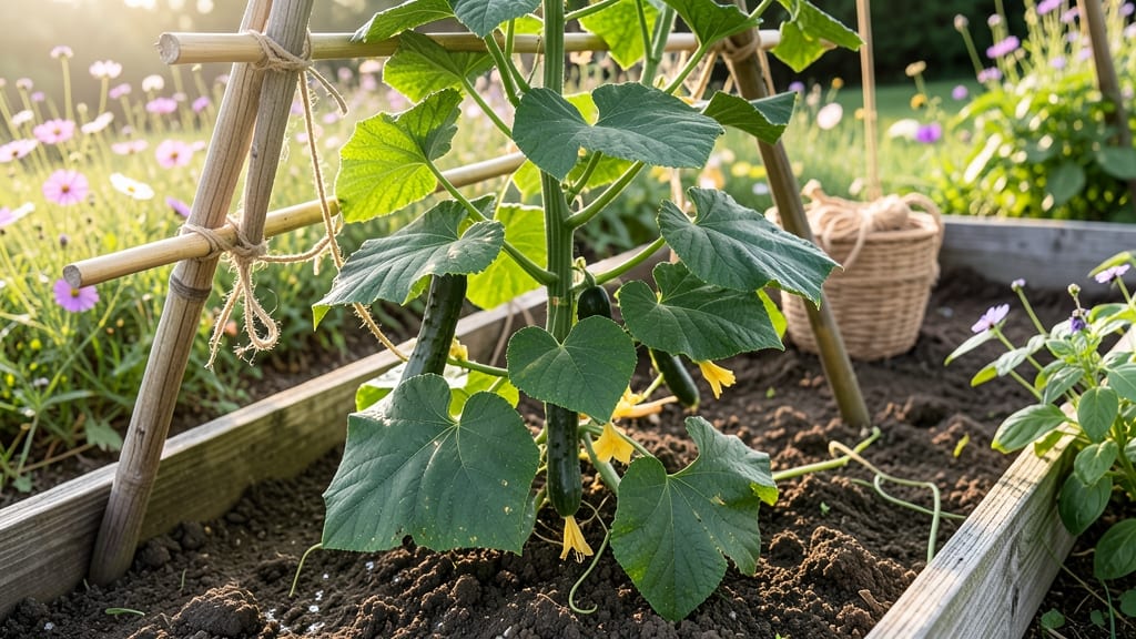 How to Make Cucumbers Climb: Space-Saving Vines That Thrive Upward