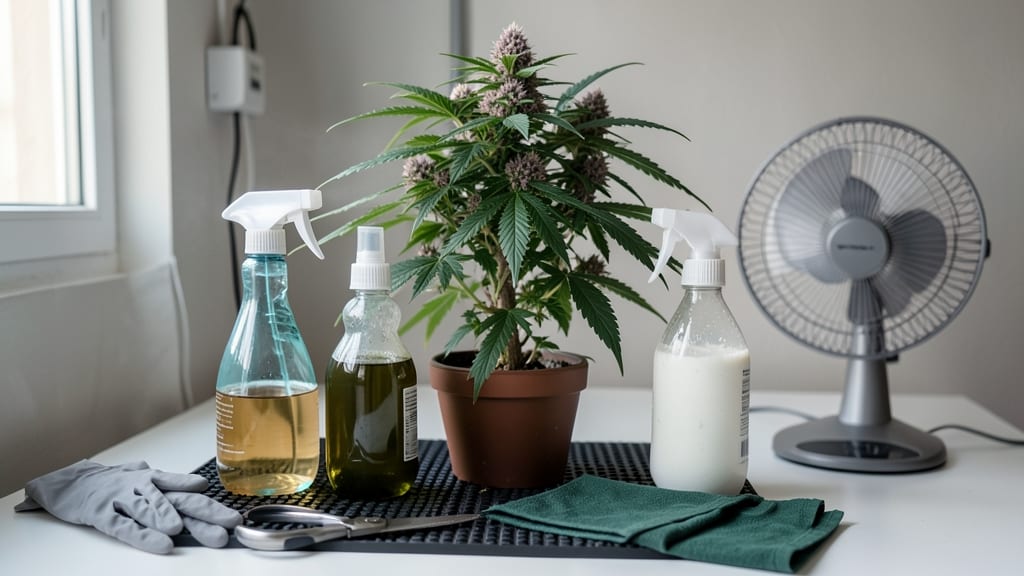 How to Get Rid of Mold on Cannabis Plants: Boiling Water Barrier That Smothers Spores Fast