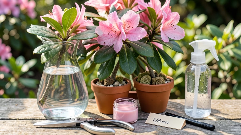 How to Cut Azaleas for Rooting: Stem Propagation Secrets for New Plants
