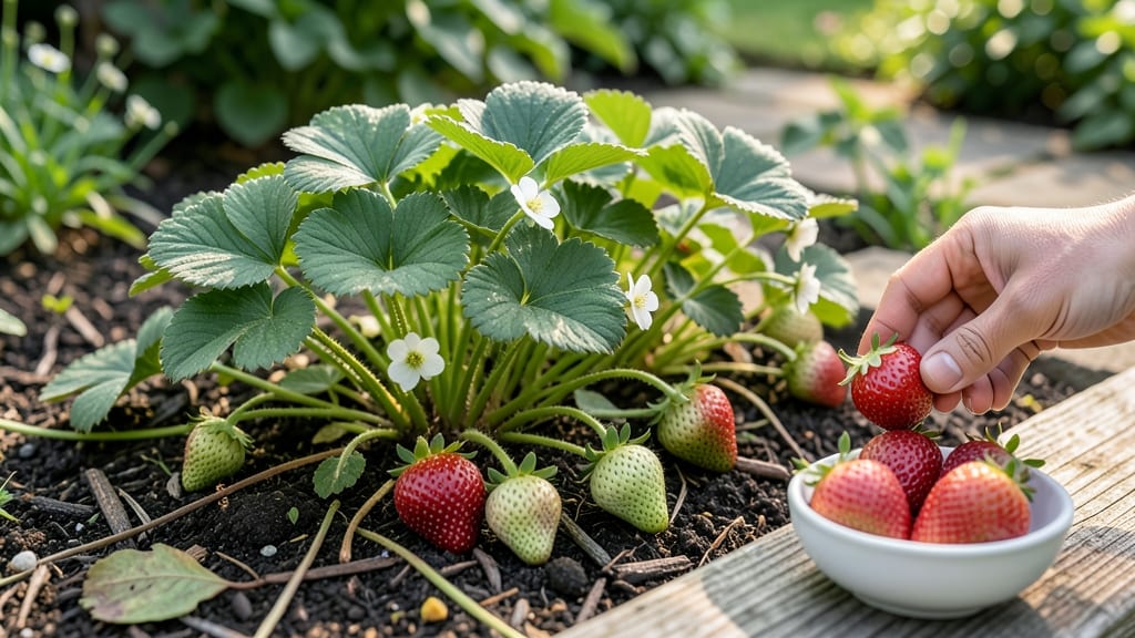 How to Know When Strawberries Are Ripe: 4 Simple Color-Stem Tests