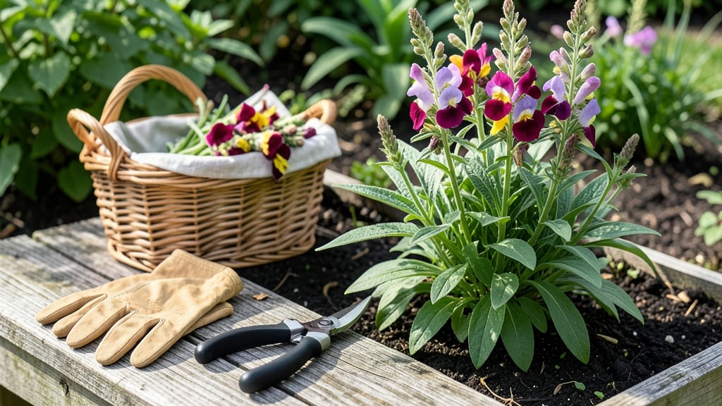 How to Harvest Snapdragons: Pinch-and-Twist Method for Longer Blooms