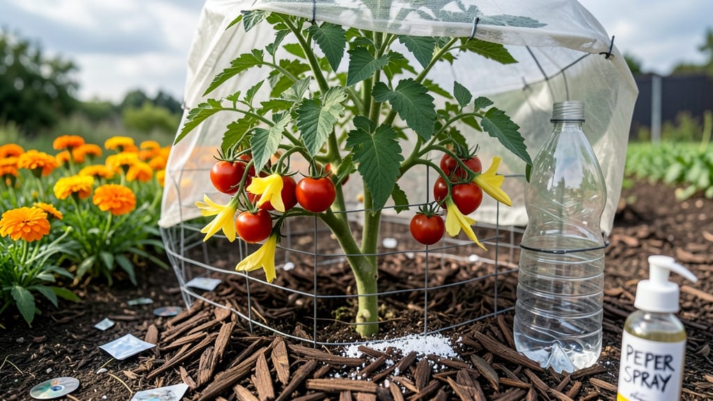 How to Keep Critters Away from Tomato Plants: Humane Barriers That Guard Your Harvest Naturally