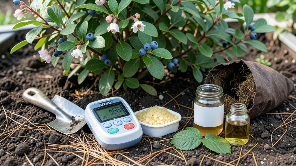 How to Make Potting Soil More Acidic: Sulfur and Coffee Grounds Combo for Blueberry-Loving Plants