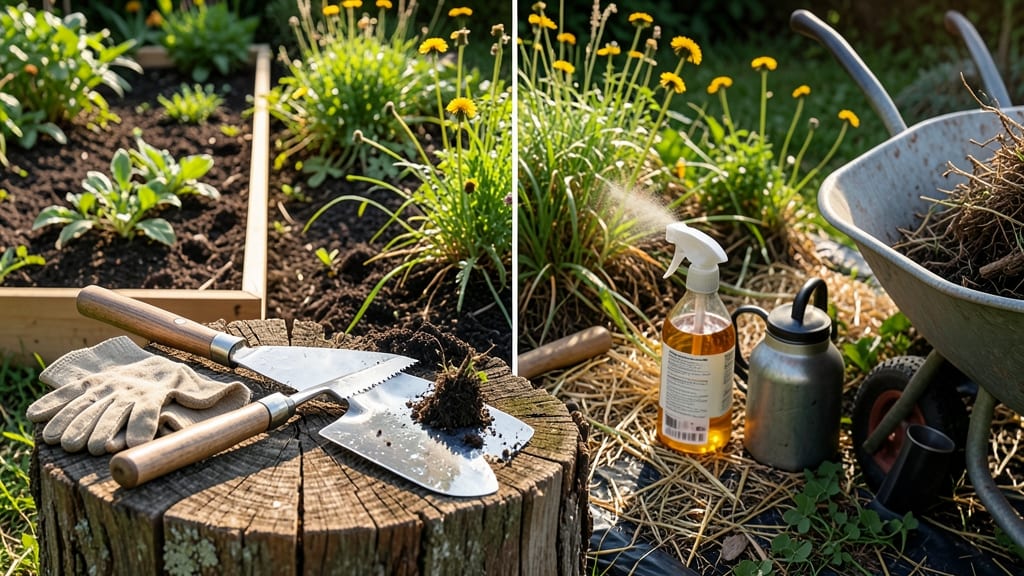 How to Get Rid of Weeds in Garden Beds: Boiling Water Barrier That Smothers Roots Instantly