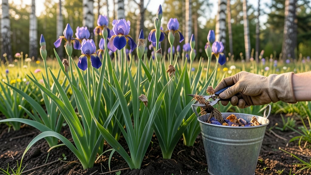How to Deadhead Irises After They Bloom: Snip and Revive for Next Year’s Bold Blooms