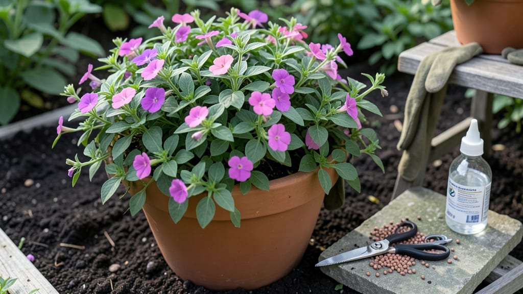 How to Make Impatiens Bushy: Pinch and Feed for Dense, Blooming Foliage