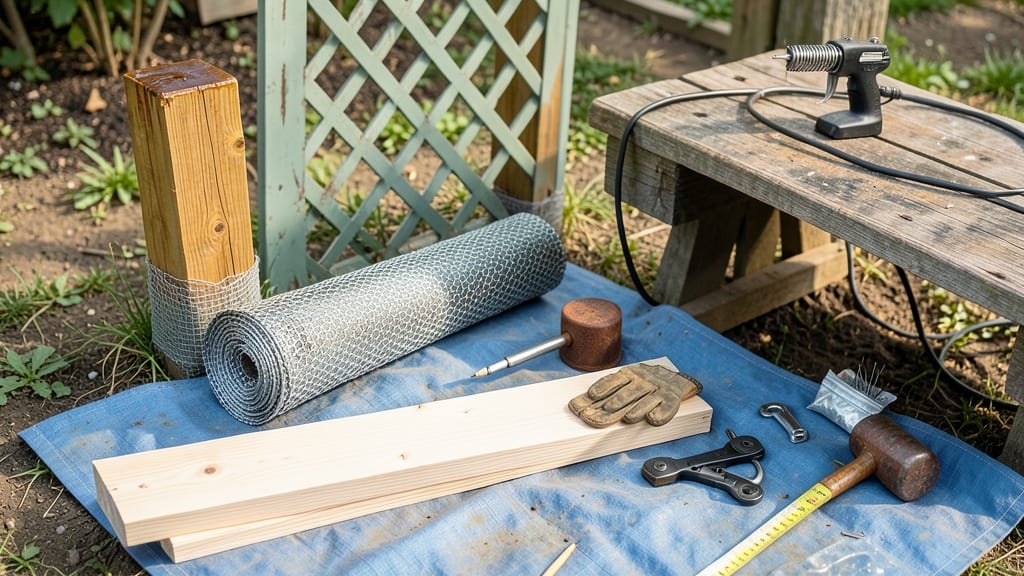 How to Build a Garden Gate with Wire: Sturdy DIY Frame in Under 2 Hours