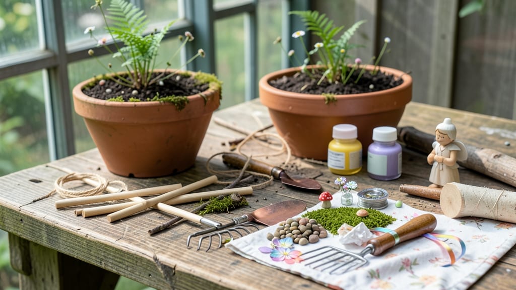 How to Make Fairy Garden Stakes: Whimsical Height Support for Tiny Landscapes