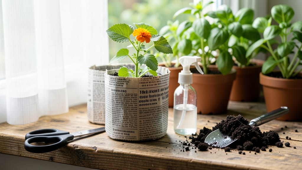 How to Make Newspaper Plant Pots: Reusable, Eco-Friendly Containers in Minutes