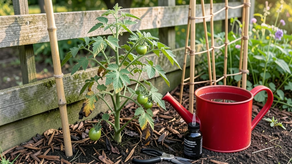How to Bring Tomato Plants Back to Life: Root Rescue With Boiling Water Barrier