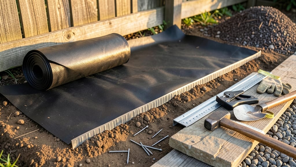 How to Install Landscape Fabric and Edging: Weed-Blocking Barrier That Lasts Decades