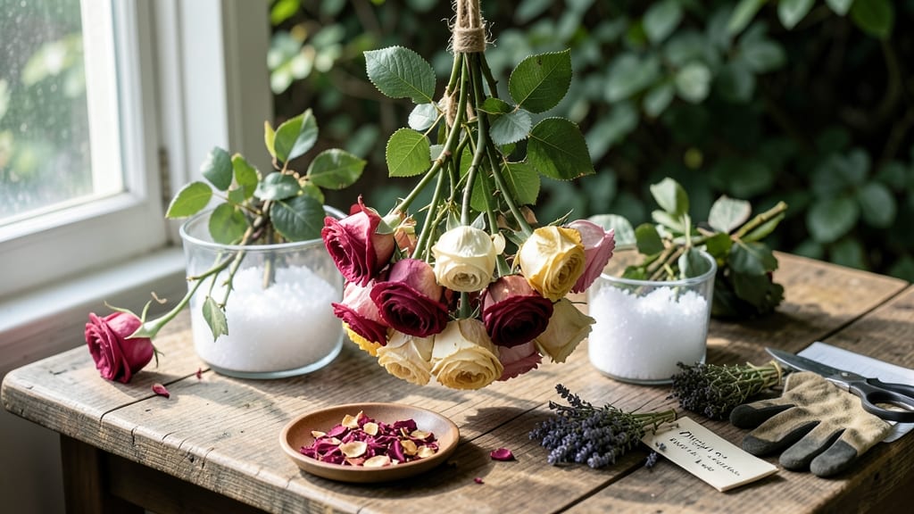 How to Dry Roses Properly: Preserve Their Beauty for Years Without Browning