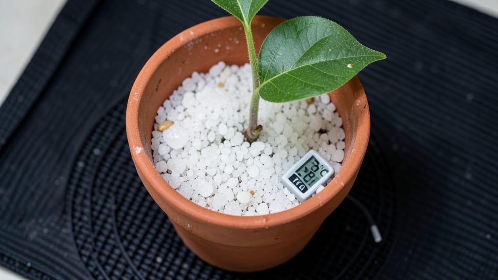 Bottom Heat Technique for Faster Roots