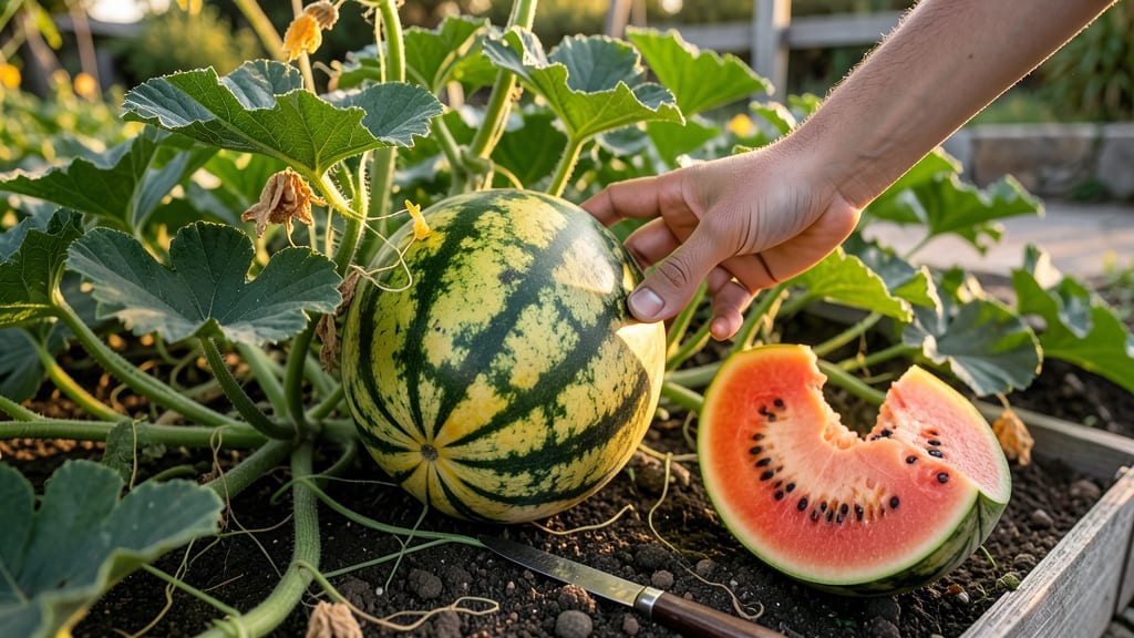 How to Know When to Pick a Watermelon Off the Vine: 5 Proven Tests for Perfect Ripeness