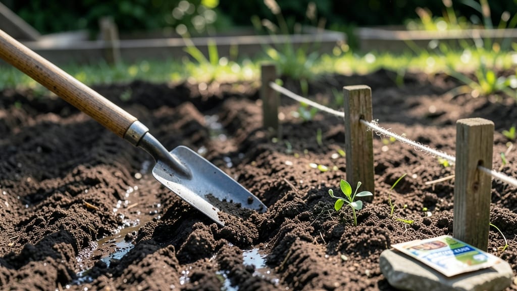 How to Make Garden Rows with a Hoe: Straight and Weed-Free Planting Beds