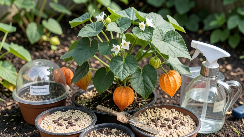 How to Grow Chinese Lantern Plant from Seed: Germination Tricks for Vibrant Fall Foliage