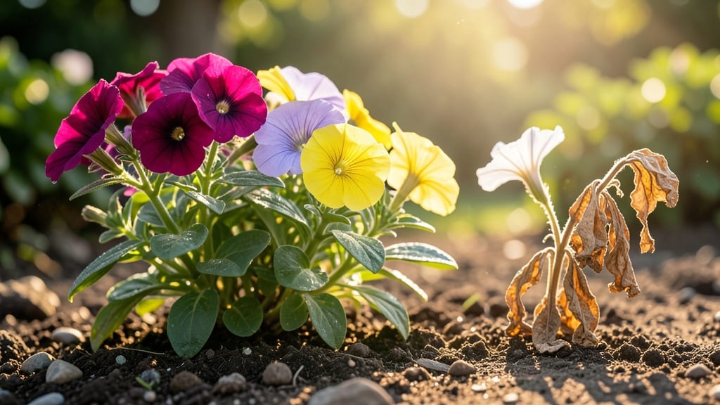 Optimal Sunlight Exposure for Petunia Growth