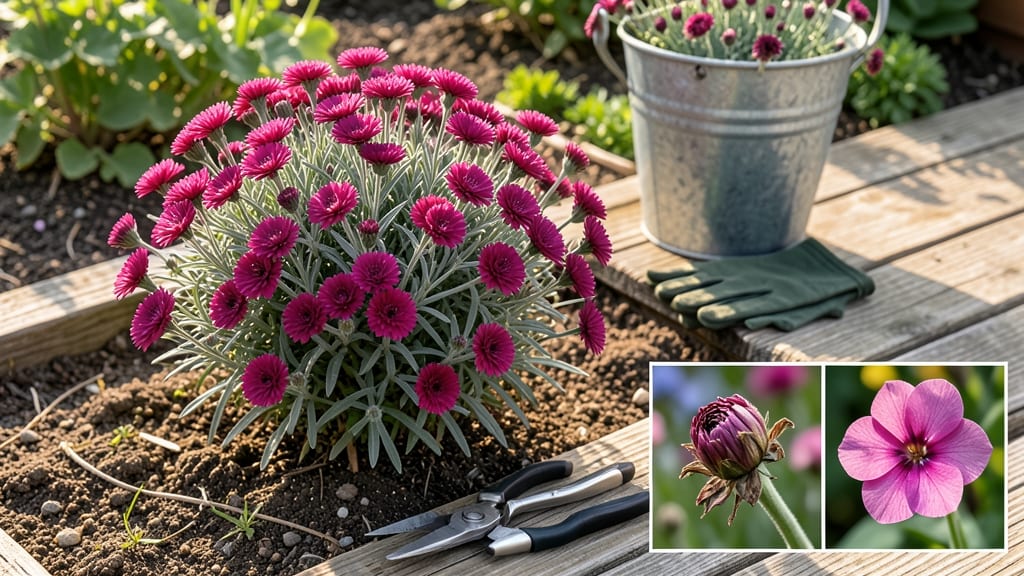 How to Deadhead Dianthus in Pots: Nonstop Color with 2-Minute Pinch Method