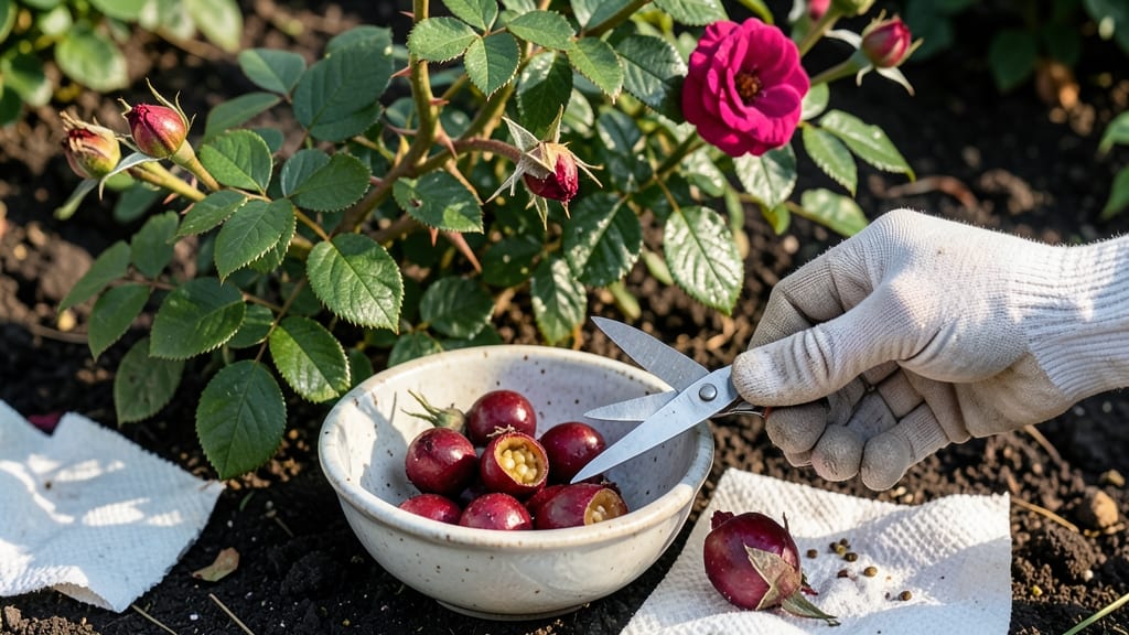 How to Get Rose Seeds from Flower: Hypnotic Pink Pods Yield Tiny Treasures