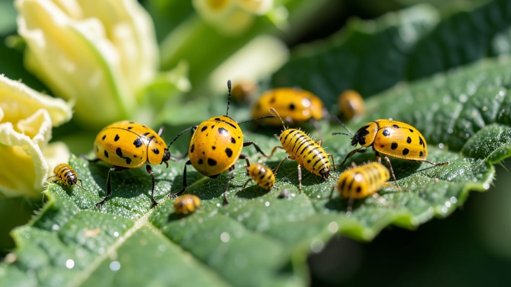 How to Get Rid of Squash Lady Beetles: Hot Water Drench That Breaks Their Life Cycle