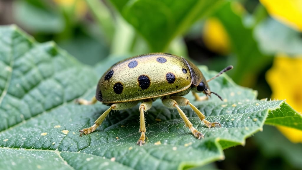 How to Get Rid of Spotted Cucumber Beetles: Boiling Water Barrier That Smothers Larvae in Seconds