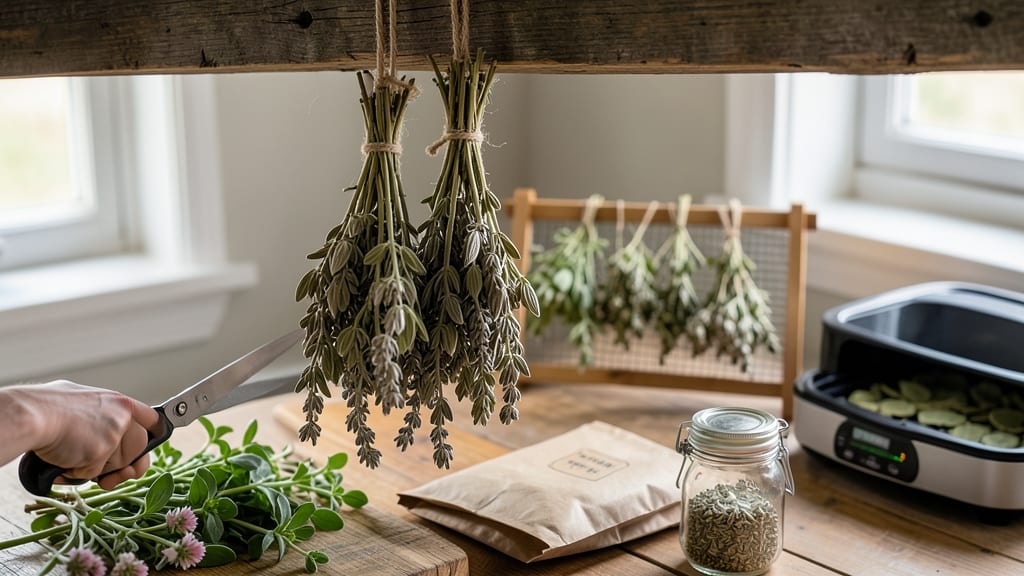 How to Dry and Store Oregano: Preserve Bold Mediterranean Flavor All Year