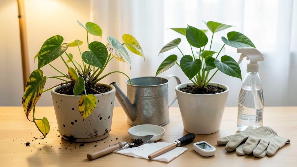 How to Fix Overwatered Indoor Plant: Root Revival Without Sacrificing Foliage