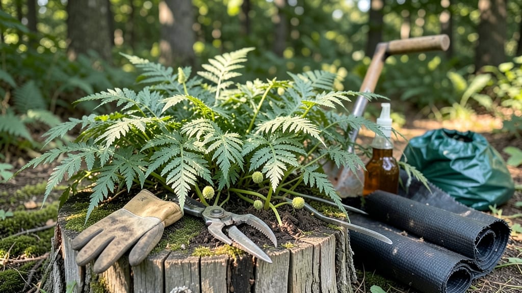 How to Get Rid of Ferns in Your Yard: Boiling Water Barrier That Smothers Roots Naturally