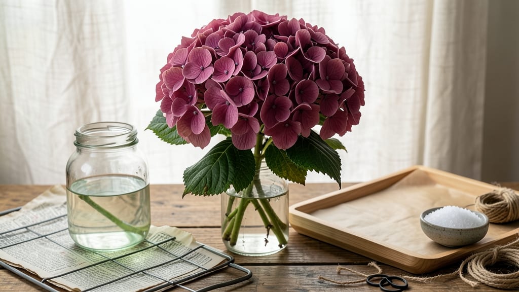 How to Dry Hydrangeas to Keep Their Color: Preserve Vibrant Hue With Science-Backed Steps