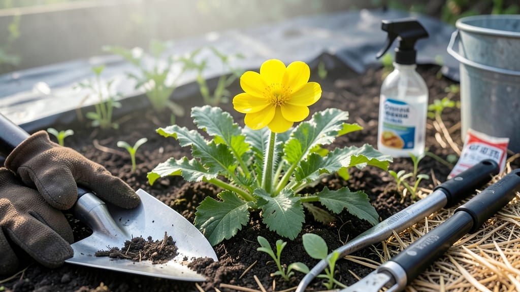 How to Get Rid of Buttercup Weeds: Vinegar-Salt Solution That Kills Roots in Hours