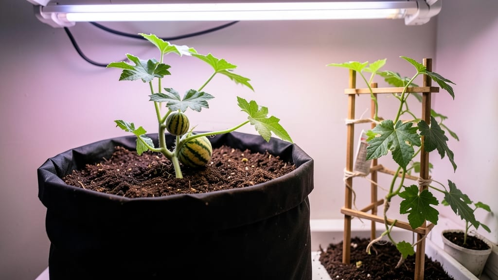 How to Grow Watermelon Inside: Compact Vines, Sweet Fruit Year-Round
