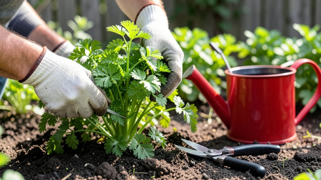 How to Pick Parsley So It Keeps Growing: The Gardener's Secret Snip Technique