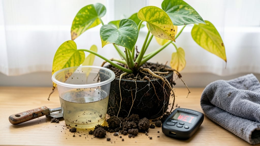 How to Dry Out Overwatered Plant Soil: Root Revival Without Sacrificing Leaves