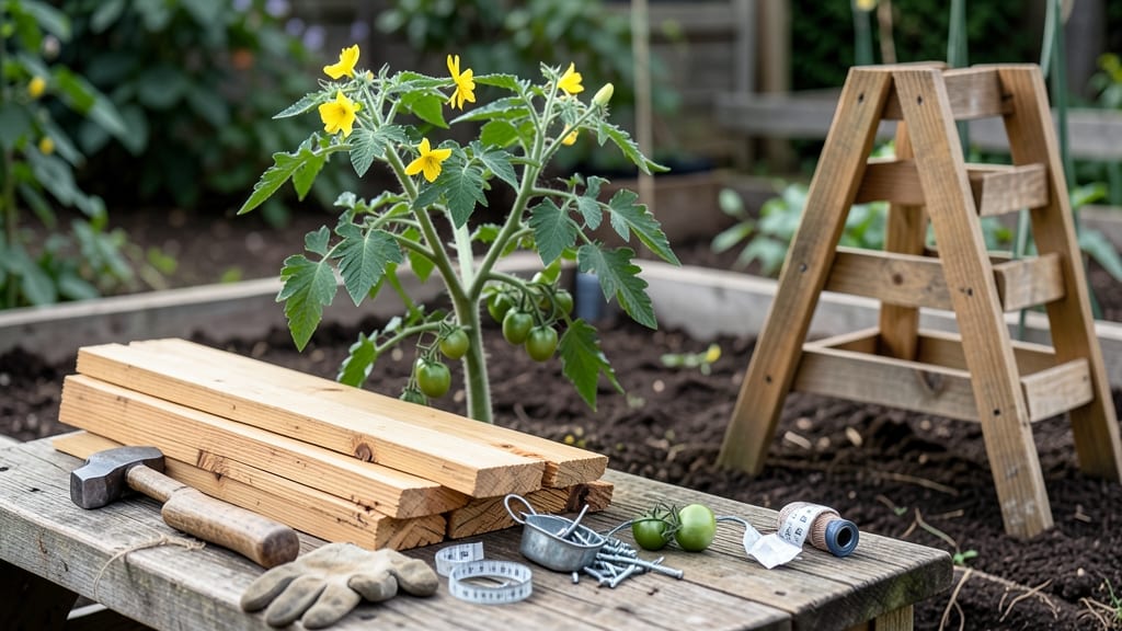 How to Make Wood Tomato Cages: Sturdy DIY Support for Heavy Harvests