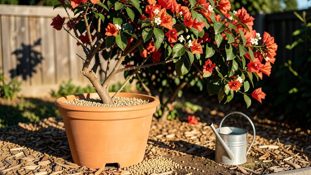 How to Care for Bougainvillea in Pots Outdoors: Year-Round Color With Minimal Pruning Effort