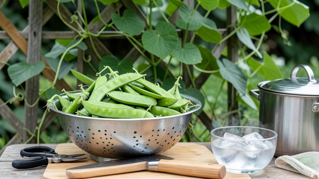 How to Freeze Snow Peas from the Garden: Preserve Crunch and Sweetness for Months