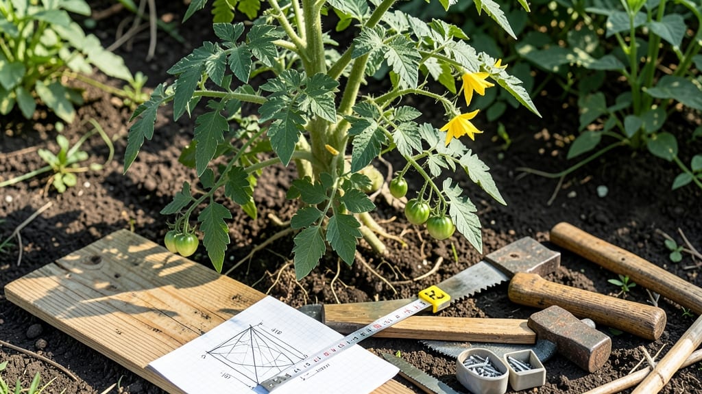 How to Build Tomato Cages Wood: Sturdy Support for Heavy Harvests in Minutes
