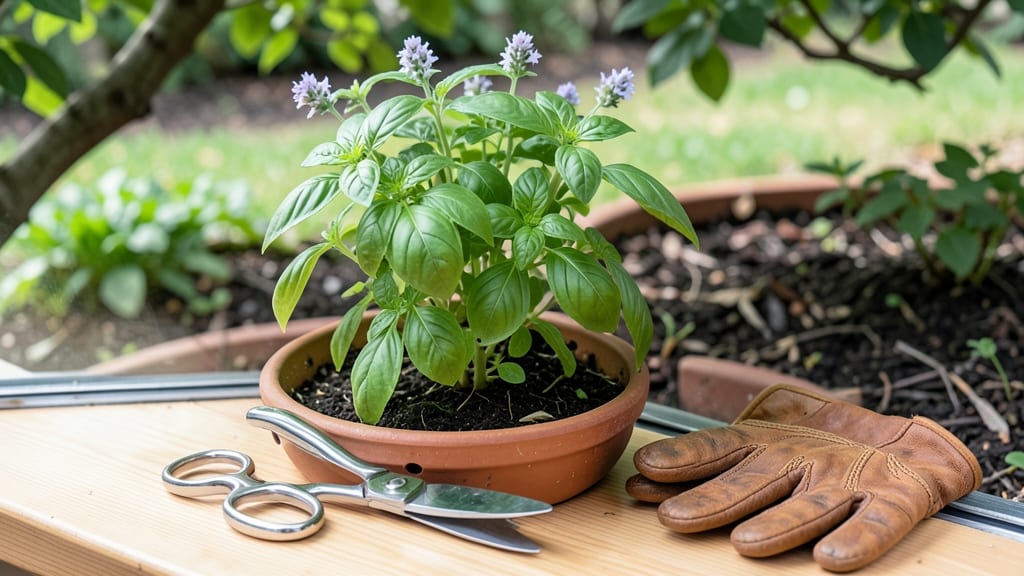 How to Grow and Harvest Basil: Lush Pesto Herb Garden in 90 Days
