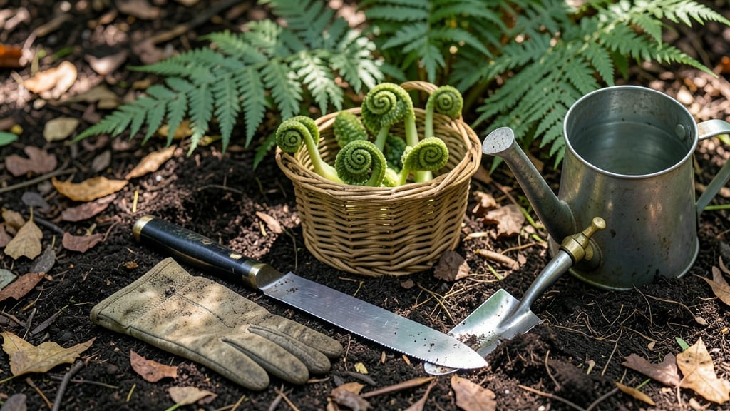 How to Grow Fiddleheads: Harvestable Fern Shoots in 6 Weeks