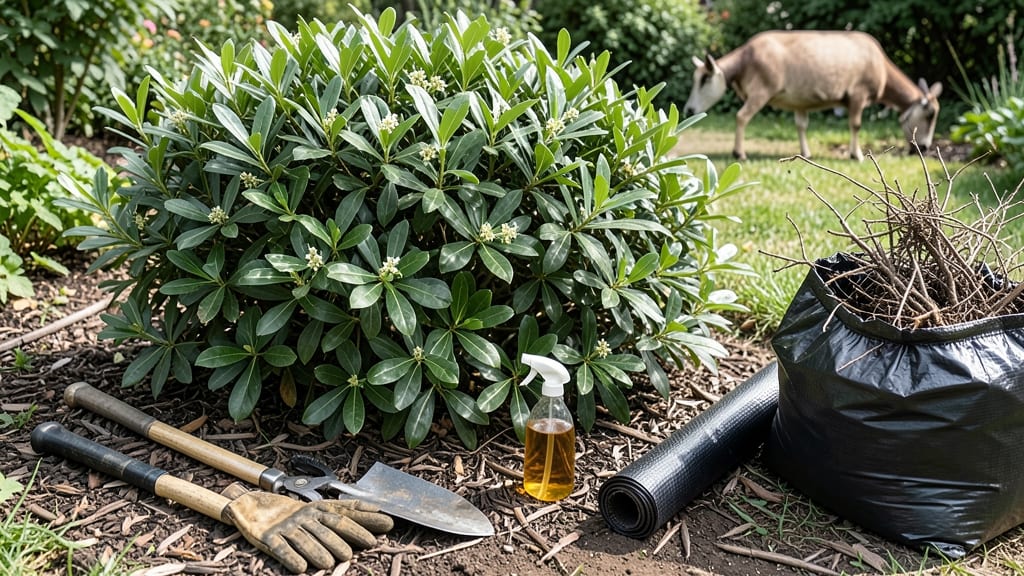 How to Get Rid of Chinese Privet: Boiling Water Barrier That Chokes Roots Permanently