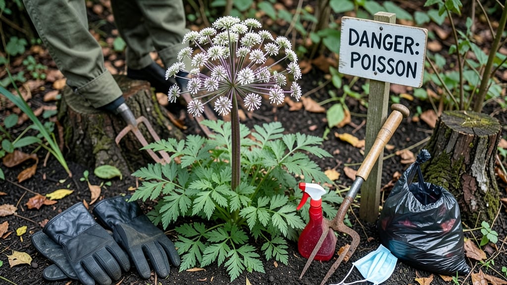 How to Dispose of Poison Hemlock Safely: Deadly Plant Removal Without Risks