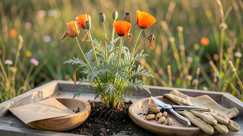 How to Collect California Poppy Seeds: Dry Harvesting Method for Maximum Yield