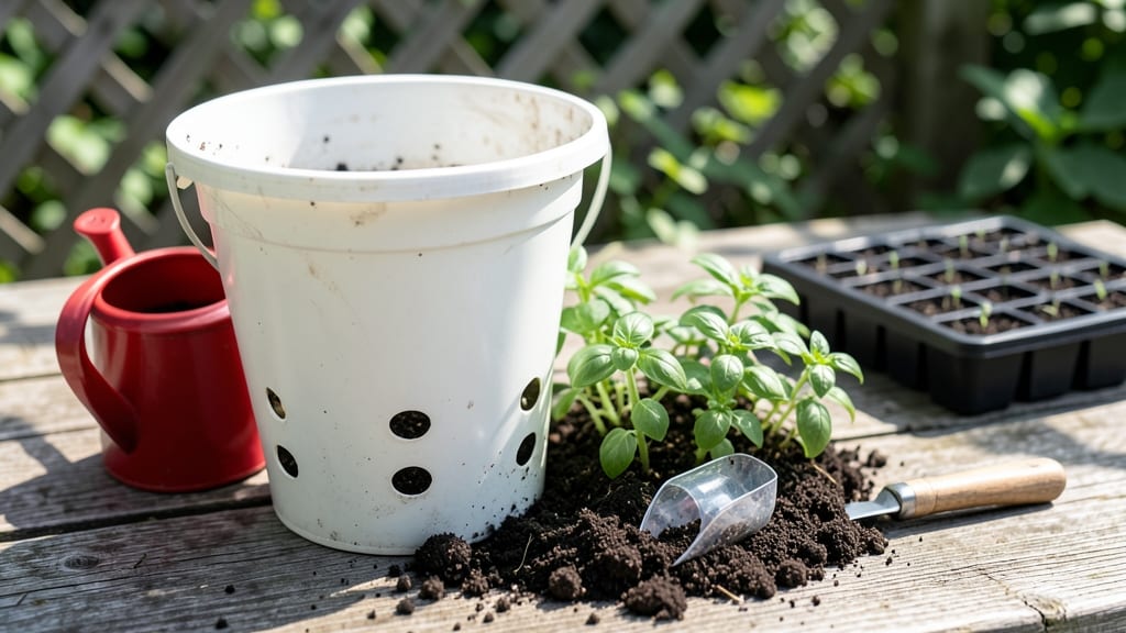 How to Build a Bucket Garden: Space-Saving Grow System for Balconies