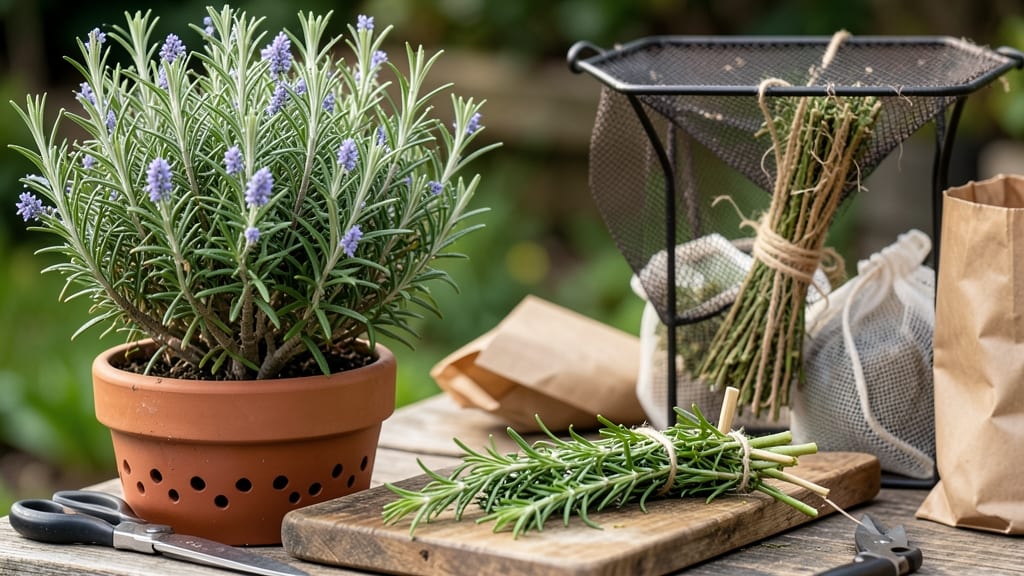 How to Dry Rosemary Naturally: Sun-Kissed Herbs Ready in Hours