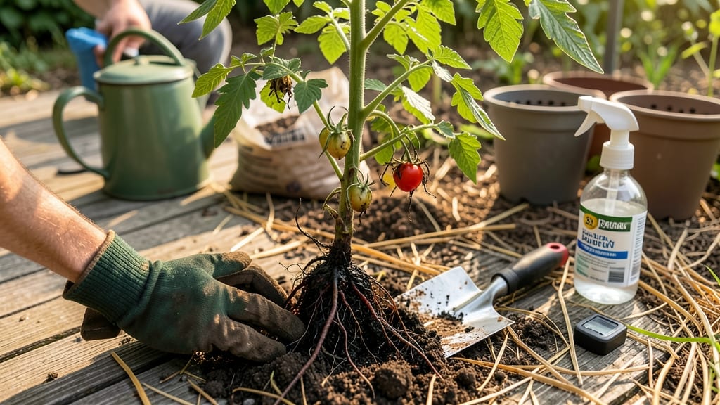 How to Fix Root Rot in Outdoor Plants: Boil-and-Pour Barrier That Smothers Fungus Fast