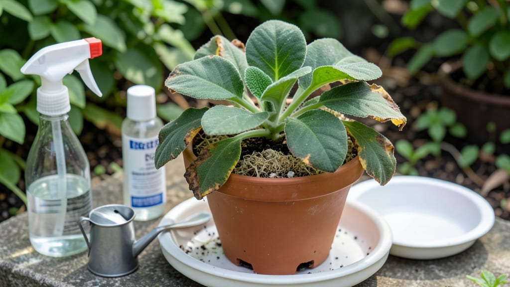 How to Fix Overwatered African Violets: Drain, Dry, and Revive Wilted Roots Fast
