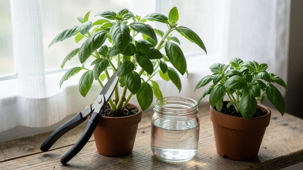 How to Get Bushy Basil: Prune Feed and Pinch for Lush Leaves