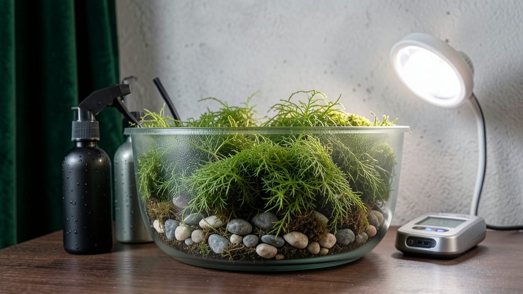 How to Care for Moss Indoors: Humidity Secrets for Lush Green Growth